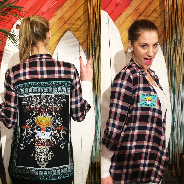 Beach Dreaming in Plaid