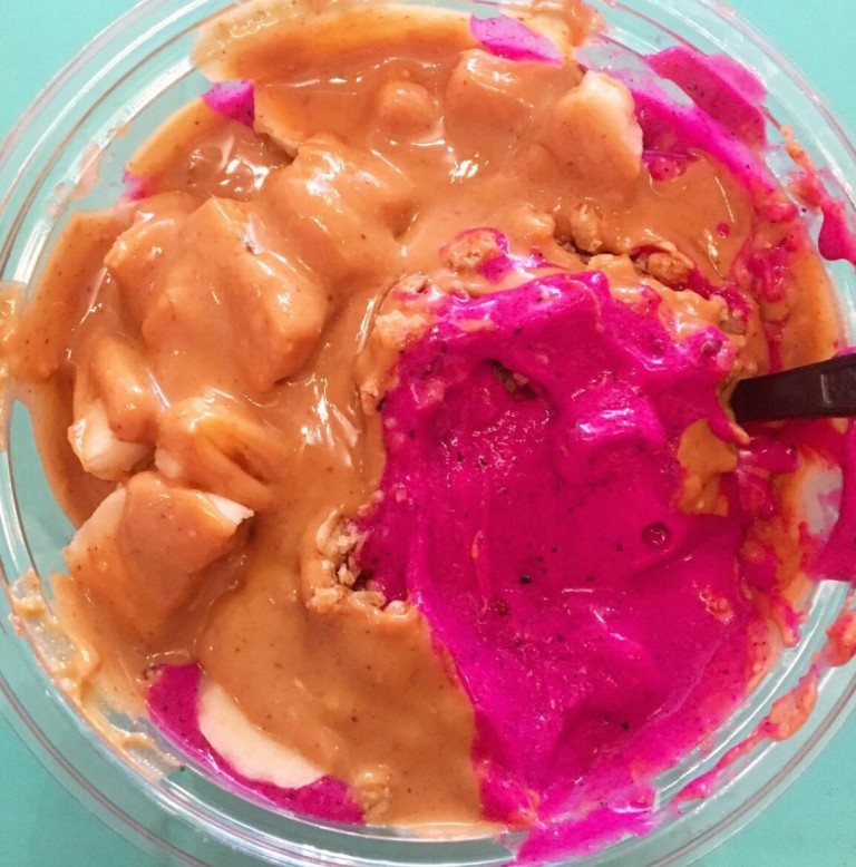 Pitaya Peanut Butter Bowl!
