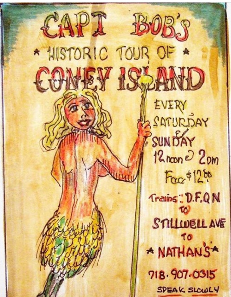 Captain Bob’s tours of Coney Island