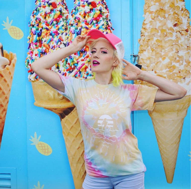 Coney Island tie dye rainbow candy sprinkle swirls FOREVER!